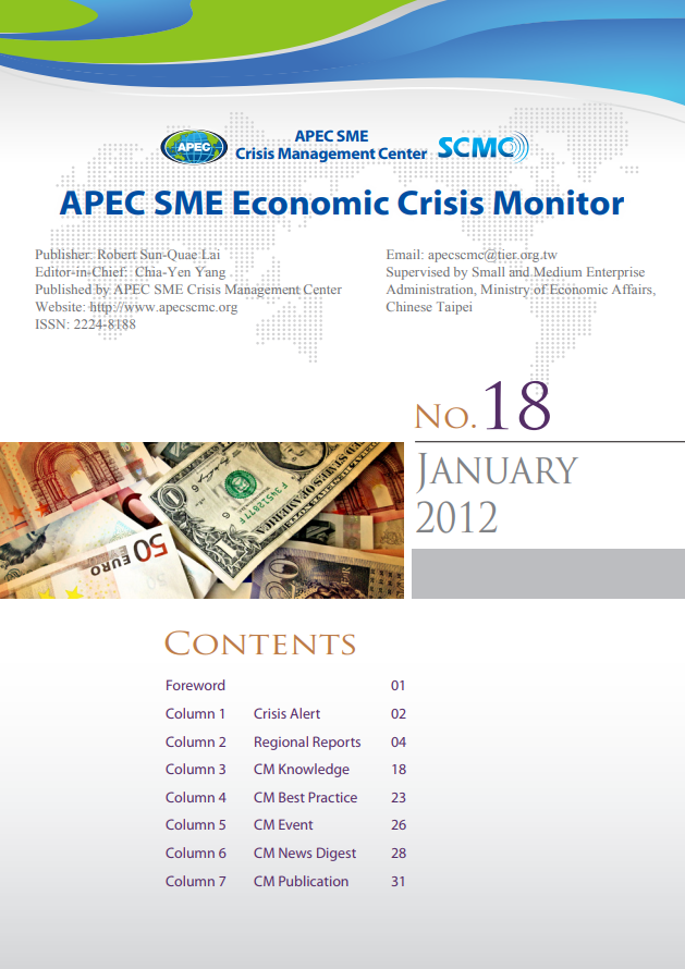 APEC SME Economic Crisis Monitor Issue 18